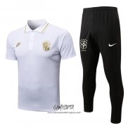 Conjunto Polo del Brasil 2022-2023 Blanco