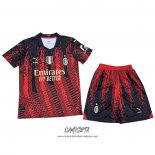 Cuarto Camiseta AC Milan 2022-2023 Nino