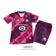 Cuarto Camiseta Lille 2025-2026 Nino