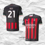 Primera Camiseta AC Milan Jugador Dest 2022-2023