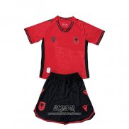 Primera Camiseta Albania 2025-2026 Nino