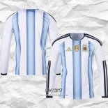 Primera Camiseta Argentina 2026 Manga Larga
