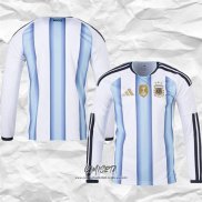 Primera Camiseta Argentina 2026 Manga Larga