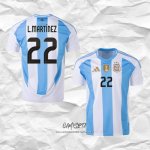 Primera Camiseta Argentina Jugador L.Martinez 2024