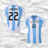 Primera Camiseta Argentina Jugador L.Martinez 2024