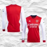 Primera Camiseta Arsenal 2021-2022 Manga Larga