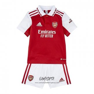 Primera Camiseta Arsenal 2022-2023 Nino