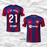 Primera Camiseta Barcelona Jugador F.De Jong 2023-2024