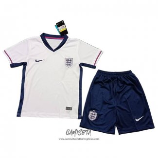 Primera Camiseta Inglaterra 2024 Nino