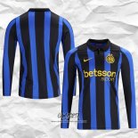 Primera Camiseta Inter Milan 2026-2027 Manga Larga