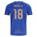 Primera Camiseta Italia Jugador Barella 2026 Nicolo