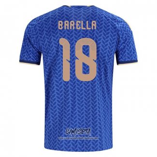 Primera Camiseta Italia Jugador Barella 2026 Nicolo