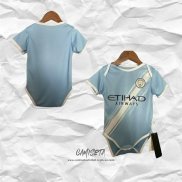 Primera Camiseta Manchester City 2025-2026 Bebe