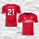 Primera Camiseta Manchester United Jugador Antony 2023-2024