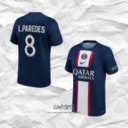 Primera Camiseta Paris Saint-Germain Jugador L.Paredes 2022-2023