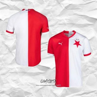 Primera Camiseta Slavia Praha 2022-2023 Tailandia