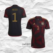 Segunda Camiseta Alemania Jugador Neuer 2022