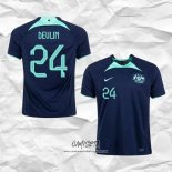 Segunda Camiseta Australia Jugador Devlin 2022