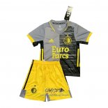 Segunda Camiseta Feyenoord 2021-2022 Nino Gris