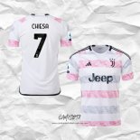 Segunda Camiseta Juventus Jugador Chiesa 2023-2024