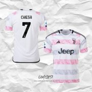 Segunda Camiseta Juventus Jugador Chiesa 2023-2024