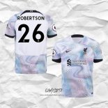 Segunda Camiseta Liverpool Jugador Robertson 2022-2023