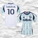 Segunda Camiseta New England Revolution Jugador 2025 Carles Gil