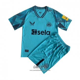 Segunda Camiseta Newcastle United Portero 2023-2024 Nino