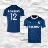Segunda Camiseta Olympique Marsella Jugador Renan Lodi 2023-2024