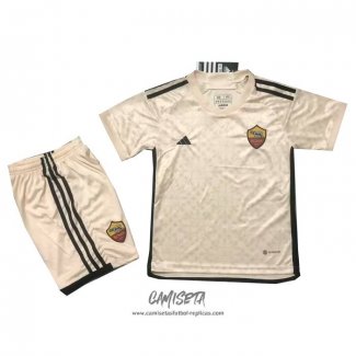 Segunda Camiseta Roma 2023-2024 Nino