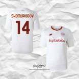 Segunda Camiseta Roma Jugador Shomurodov 2022-2023