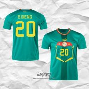 Segunda Camiseta Senegal Jugador B.Dieng 2022