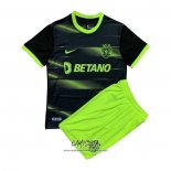 Segunda Camiseta Sporting 2022-2023 Nino