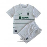Segunda Camiseta Sporting 2023-2024 Nino