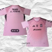 Segunda Camiseta Tigres UANL Portero 2025-2026 Rosa Tailandia