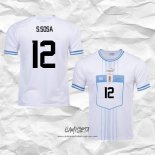 Segunda Camiseta Uruguay Jugador S.Sosa 2022