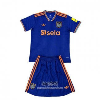 Tercera Camiseta Newcastle United 2025-2026 Nino