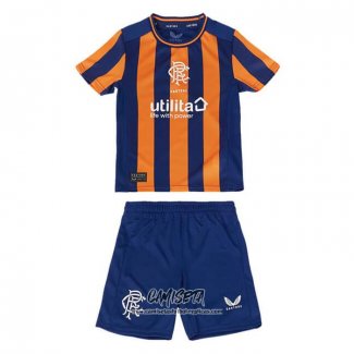 Tercera Camiseta Rangers 2023-2024 Nino