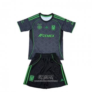 Tercera Camiseta Tigres UANL 2025-2026 Nino