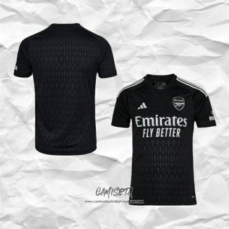 Camiseta Arsenal Portero 2023-2024 Negro