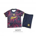 Camiseta Barcelona Special 2026-2027 Nino Negro Rojo