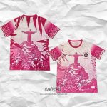 Camiseta Brasil Jesus 2025-2026 Rosa Tailandia