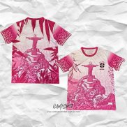 Camiseta Brasil Jesus 2025-2026 Rosa Tailandia