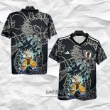 Camiseta Japon Cartoon 2025 Negro Tailandia