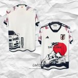 Camiseta Japon SKYLINE CAR 2025-2026 Blanco Tailandia
