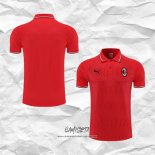 Camiseta Polo del AC Milan 2022-2023 Rojo