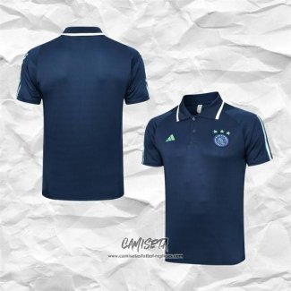 Camiseta Polo del Ajax 2023-2024 Azul