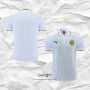 Camiseta Polo del Borussia Dortmund 22-23 Blanco y Verde