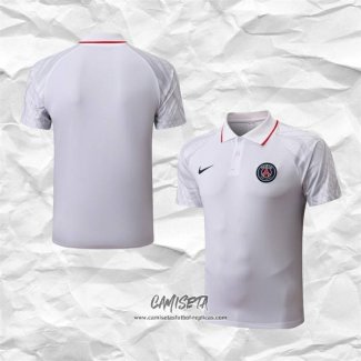 Camiseta Polo del Paris Saint-Germain 2022-2023 Blanco