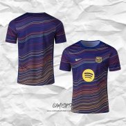 Camiseta Pre Partido del Barcelona 2025-2026 Azul